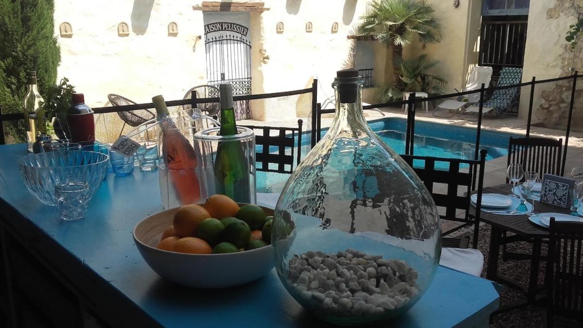 Maison Pelissier Bed And Breakfast With Sweeming Pool Cuxac-dʼAude エクステリア 写真
